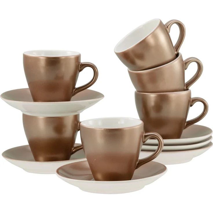 Golden Days Weiss, Espressoset 12-tlg (mo) – Bild 1
