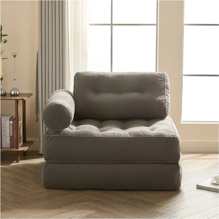 LITBIRD Schlafsofa faltbar, 4-in-1 Multifunktionssofa, Sitzsack-Sofa, Relaxsessel, 1 Teile, Spielsofa & Gästebett für kleine Räume – Bild 1