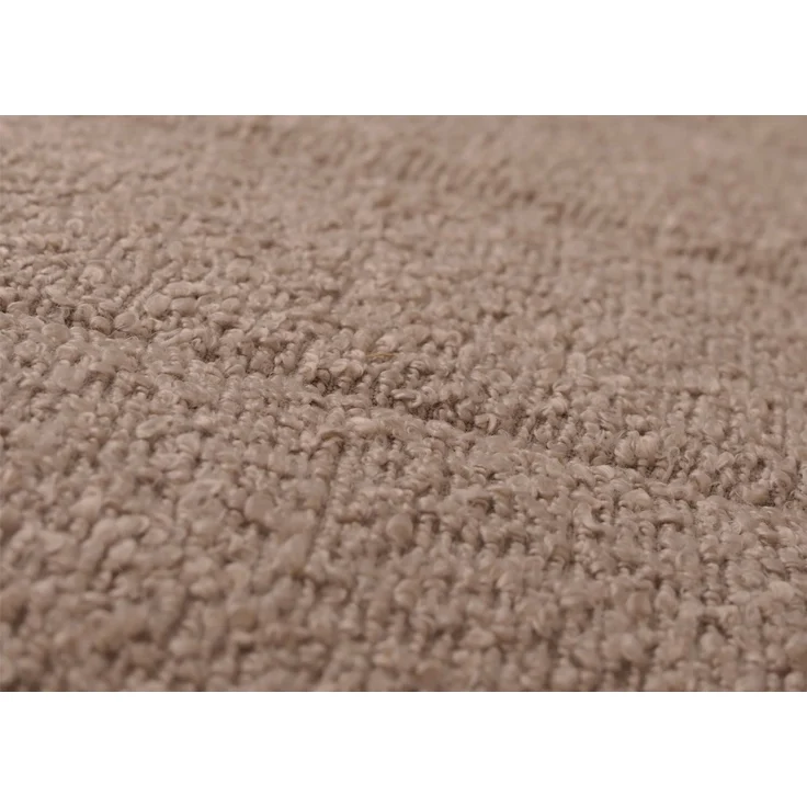 Schaukelstuhl HWC-K10, Relaxsessel, Holz FSC® Stoff/Textil Bouclé (450g/m²) ~ taupe, Gestell Walnuss-Optik – Bild 4