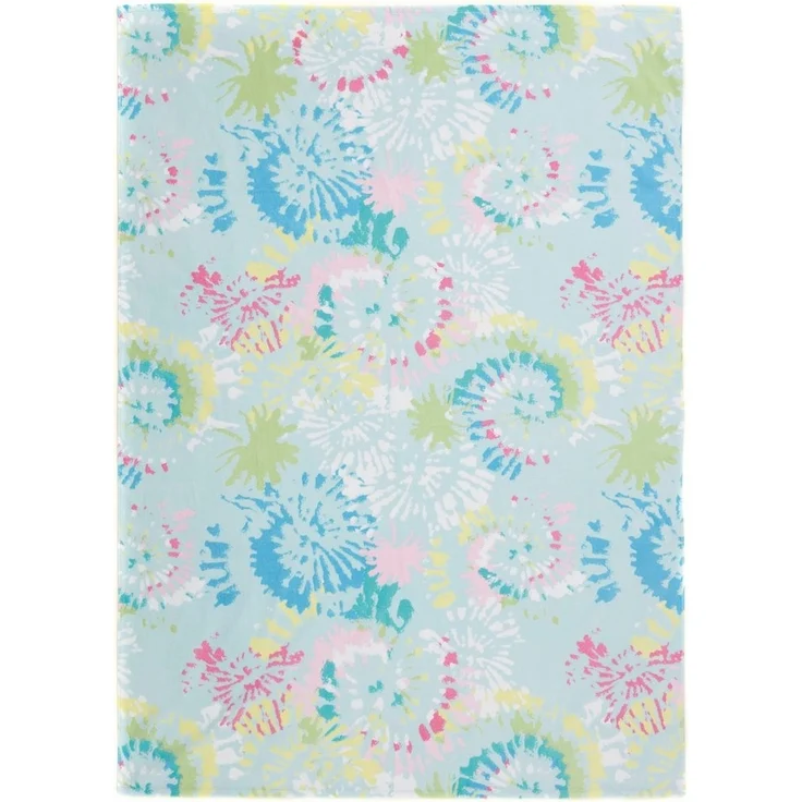 Dyckhoff Strandtuch Splash, Frottiervelours (1-St), Extra groß 140x195cm – Bild 1