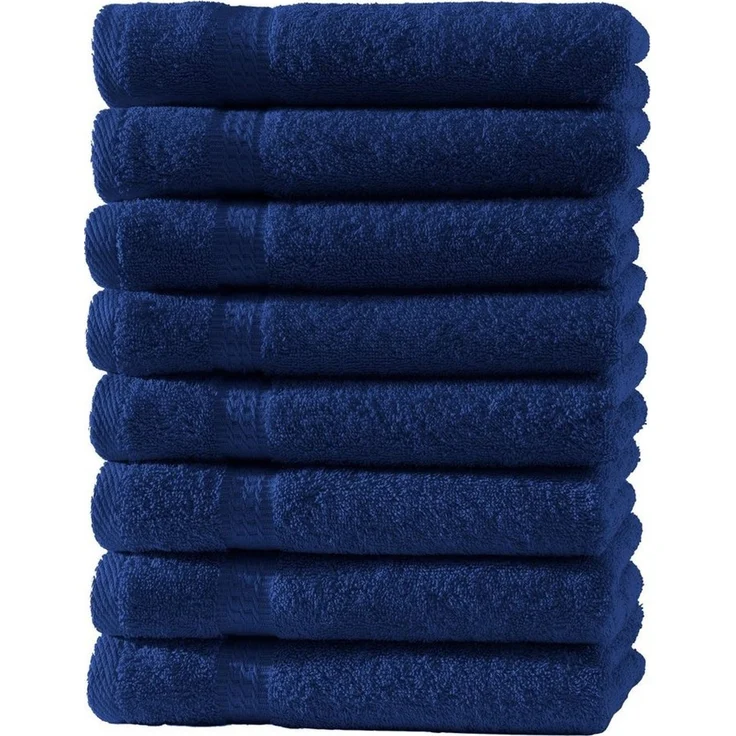 Hometex Premium Textiles Handtuch in Premium Qualität 500 g/m², Feinster Frottier-Stoff 100% Baumwolle, 8x Gästetuch, weich, saugfähig, extra schwer & flauschig - TEST BILD TOP MARKE 2025 – Bild 1