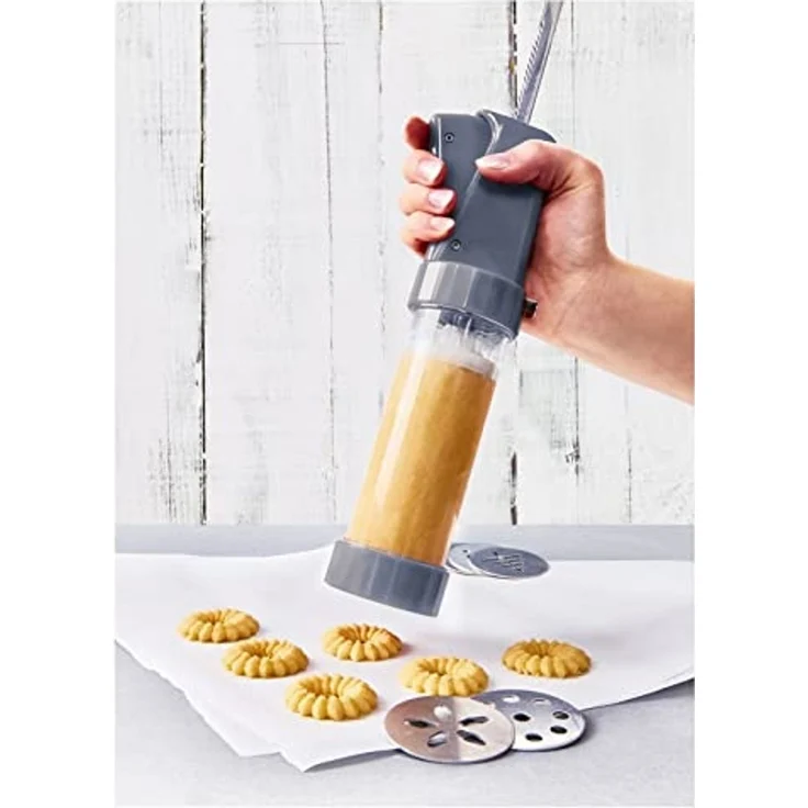 Birkmann Easy Baking, Gebäckpresse, mit 10 Motivscheiben, Kunststoff – Bild 5