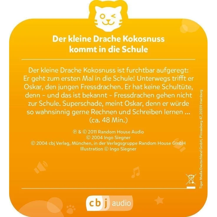 Tiger Media tigercard - Der kleine Drache Kokosnuss- Kommt in die Schule – Bild 10