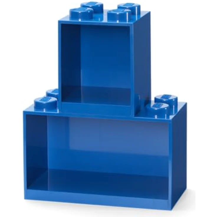 Room Copenhagen LEGO Wandregal Set, blau – Bild 2