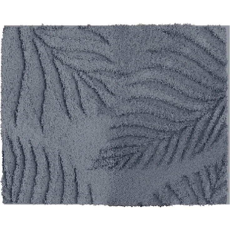 Badematte >FERYA< in anthrazit, 100% Polyester MAGICSOFT - 60 x 50 x 1,8 cm (LxBxH) – Bild 1