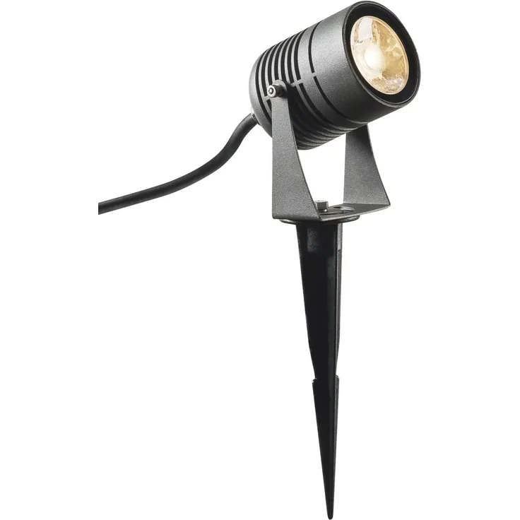 SLV No. 1002201 LED SPIKE LED Outdoor Erdspießleuchte anthrazit IP55 3000K 40°