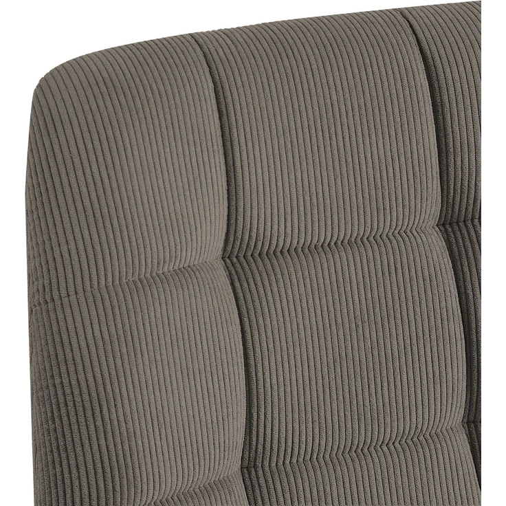 CLP 2er Set Esszimmerstuhl Tilde gepolstert mit Rückenlehne bis 150 kg belastbar - Farbe:taupe;Material:Cord – Bild 6