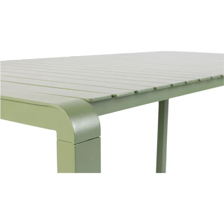 Zuiver Gartenmöbel-Set Vondel mit Tisch, 2 Stühlen & Bank, Aluminium Grün 87,2x168,5x75 cm – Bild 8