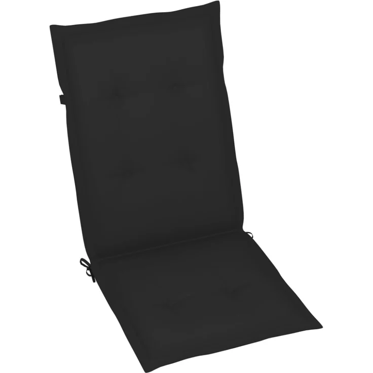 vidaXL Verstellbare Gartenstühle mit Auflagen 8 Stk. Massivholz Teak 3072548 – Bild 2