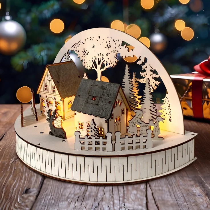 HTI-Living Rehe LED Weihnachtsdeko – Bild 2