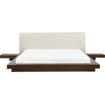 Wasserbett dunkelbraun 180x200 cm ZEN