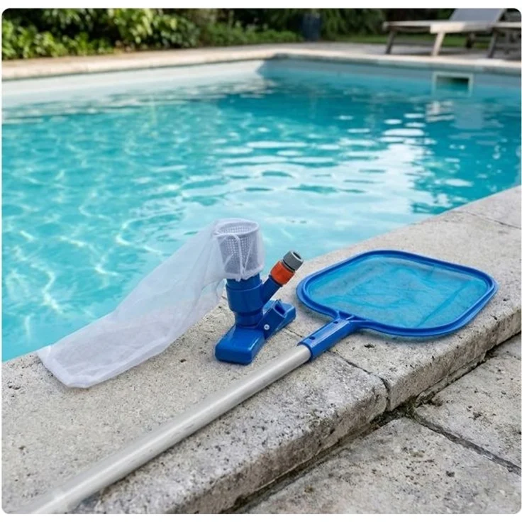 Relaxdays Pool Reinigungsset 3-teilig – Bild 6