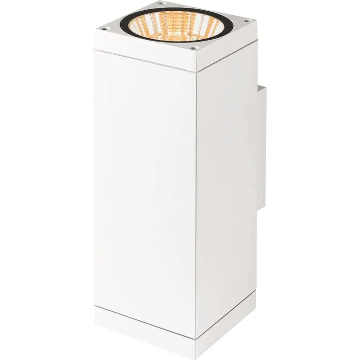 SLV THEO PRO L, Wandaufbauleuchte, up/down, DALI, P1, 2700 K, 20 W, touch, 24°, weiß - Stand-, Wand- und Deckenleuchten (Outdoor)