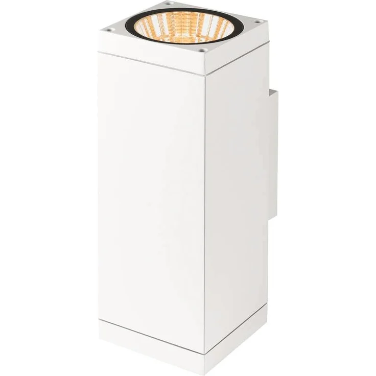 SLV THEO PRO L, Wandaufbauleuchte, up/down, DALI, P1, 2700 K, 20 W, touch, 24°, weiß - Stand-, Wand- und Deckenleuchten (Outdoor)
