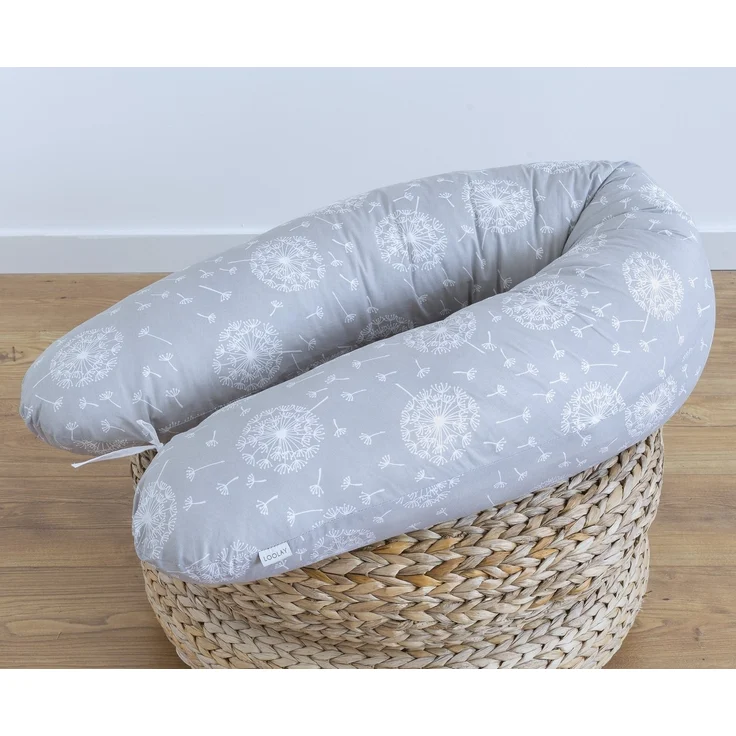Loolay Seitenschläferkissen M/ L oder L/ XL Schwangerschaftskissen Stillkissen Schlafen Kissen, M/ L oder L/ XL Lagerungskissen + 100% Baumwolle Bezug 170 und 190 cm, Standard & X-LARGE Kissen SUPER Geschenk für Schwangern Seitenschläfer, LOOLAY® - 100... – Bild 2