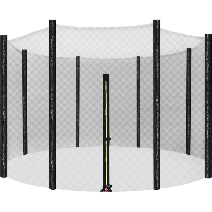 Songmics Sicherheitsnetz für Trampolin, für 8 Stangen, Ø305cm