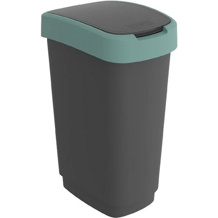 Rotho Swingeimer Twist 50 L schwarz misletoe green – Bild 5