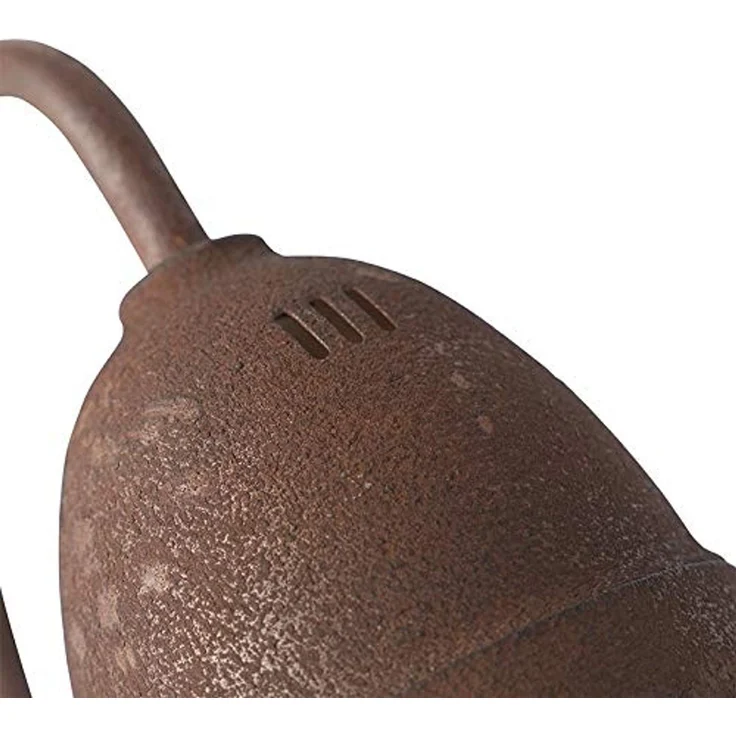 Qazqa Tischleuchte Rax, ohne Leuchtmittel, GU10, Rostbraun, Landhaus, Stahl, 1-flammig – Bild 3