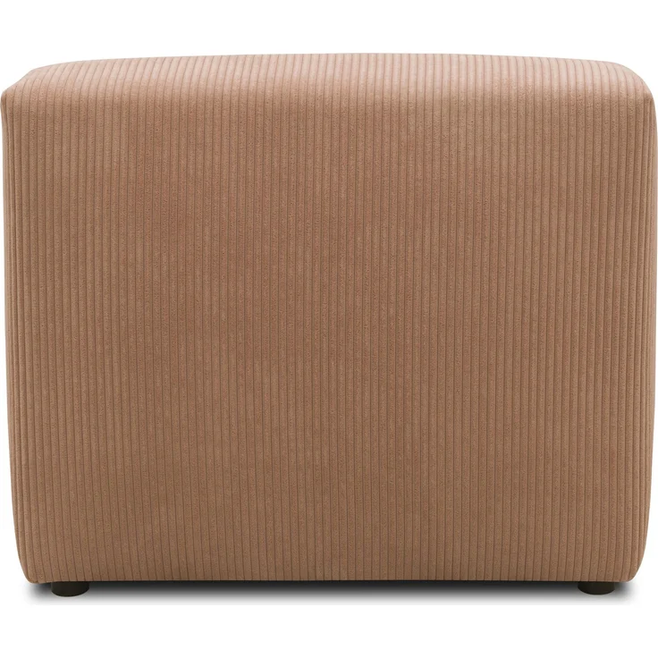DOMO. collection Polsterhocker 800011, 1FEL, Rechteckig, individuell kombinierbar, modularer Cord Fußhocker, Polstergarnitur, 85 x 108 x 69 (BxTxH), rose – Bild 4