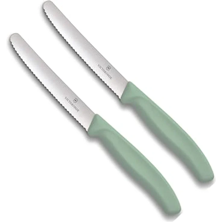 Victorinox | Tafelmesser Swiss Classic | 2 Stück | Hellgrün | Swiss Made | ideal auch als Frühstücksmesser – Bild 2