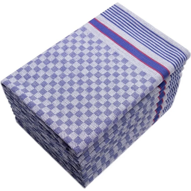 ZOLLNER Geschirrtuch, (Spar-Set, 10-tlg), 50 x 100 cm, 100% Baumwolle, vom Hotelwäschespezialisten – Bild 5