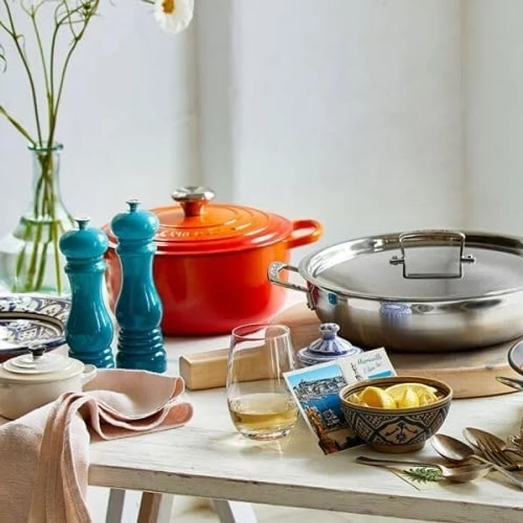 Le Creuset 3-Ply Sautépfanne Antihaft mit Deckel 24 cm - 20 bis 24 cm – Bild 2