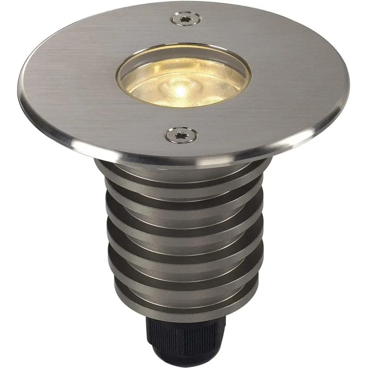 SLV No. 233520 DASAR LED HV Bodeneinbauleuchte rund Edelstahl 316 6W 3000K 230V IP67