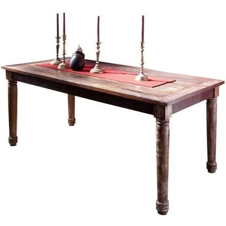Esstisch Altholz 150x80x76 mehrfarbig lackiert FABLE #07