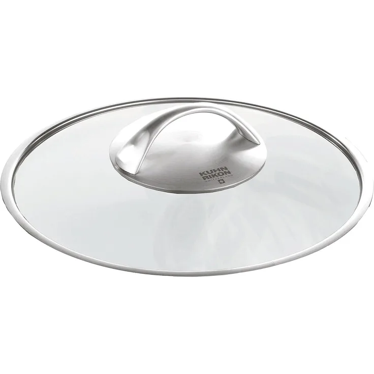 Kuhn Rikon 19109 Glasdeckel, Glas, Transparent, 25 x 25 x 6,5 cm