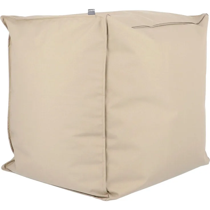 Jan Kurtz Outdoorsitzsack 'Gwen', Taupe, Textil, 55x45x55 cm, Füllung: recyceltes Polystyrol (EPS), strapazierfähig, für Outdoor und Wohnzimmer