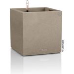 Lechuza® Pflanzkübel Canto Stone Low 40 - sandbeige, mit Wasserspeicher