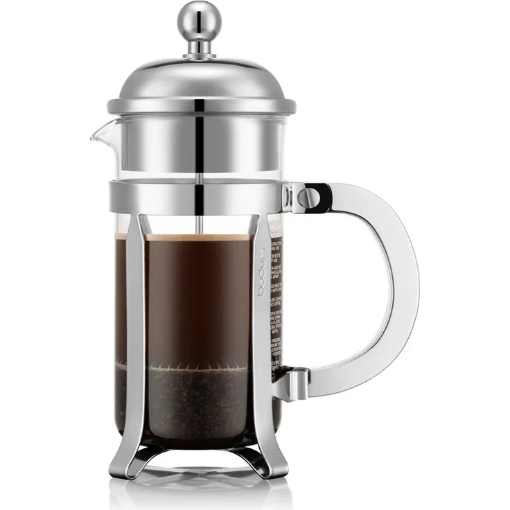 Bodum Kaffeebereiter 3 Tassen 0.35l Chambord mit Metallgiff