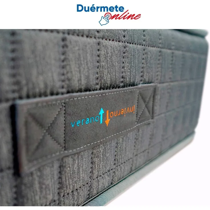 DUÉRMETE ONLINE Viskoelastische Matratze, wendbar, Höhe 25 cm, Exklusive Polsterung, Biogel, 140x180 cm – Bild 7