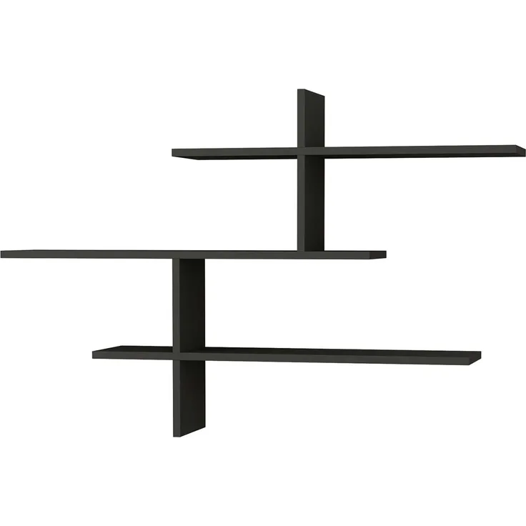 Skye Decor Wandregal 100% MELAMINE COATED PARTICLE BOARD, 80,5 cm x 22 cm x 123 cm S1727