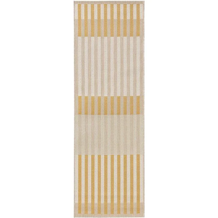 benuta Outdoorteppich Vega, rechteckig, Höhe: 5 mm, Kunstfaser, Berber, Ethno-Style, Wohnzimmer – Bild 4