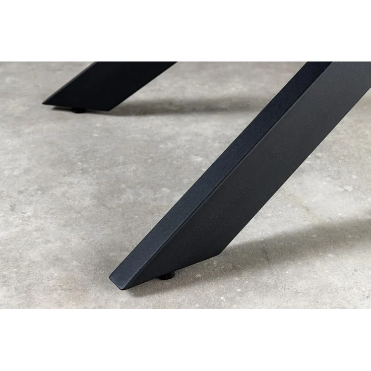 riess-ambiente Esstisch ALPINE 160 / 200cm anthrazit (Einzelartikel, 1-St), Keramik · ausziehbar · Metall-Gestell · Industrial Design – Bild 7