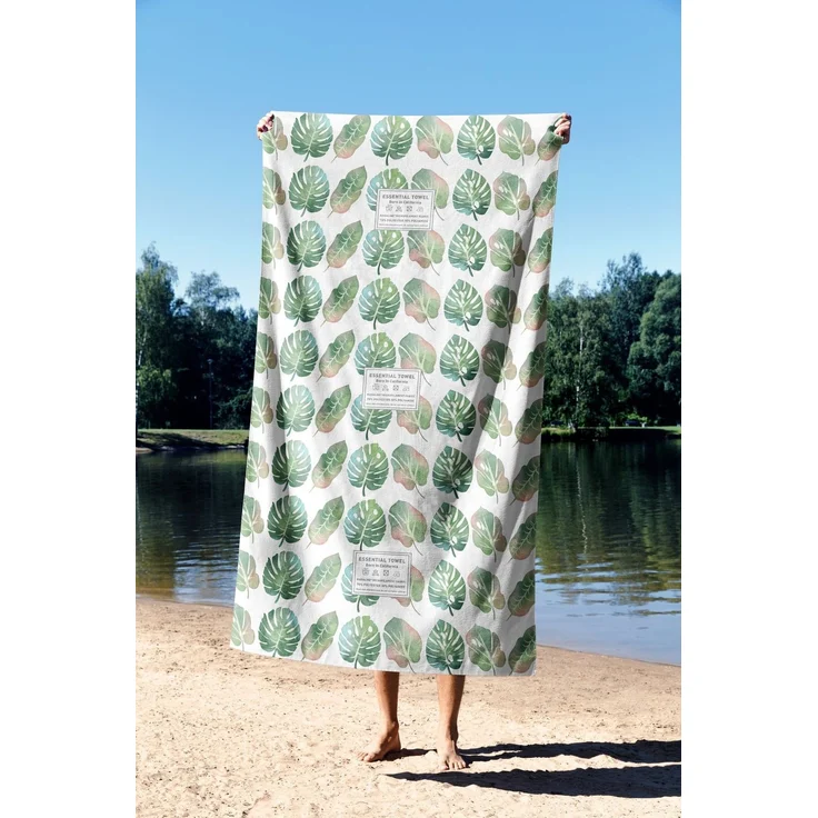 Mijolnir 'Water Color Jungle 90' Strandtuch, Mehrfarbig, 90 x 150 cm – Bild 3