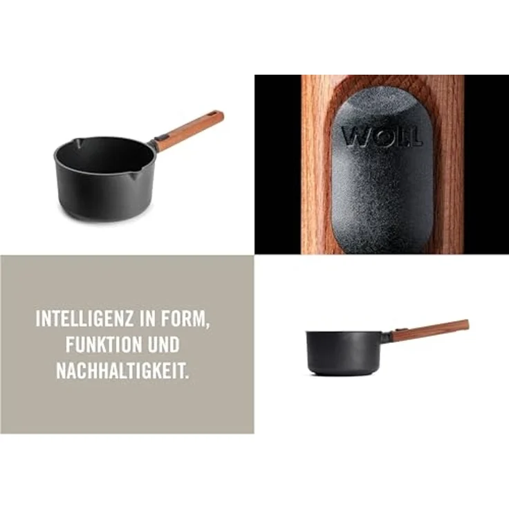 WOLL Milchtopf Eco Logic QXR Guss-Stieltopf, Aluminium (1-tlg), PFAS-freie Diamond-QXR - Beschichtung – Bild 2
