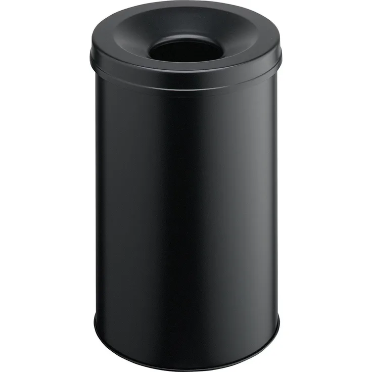 Durable 'Safe' Papierkorb, Stahl, Schwarz, 30 Liter