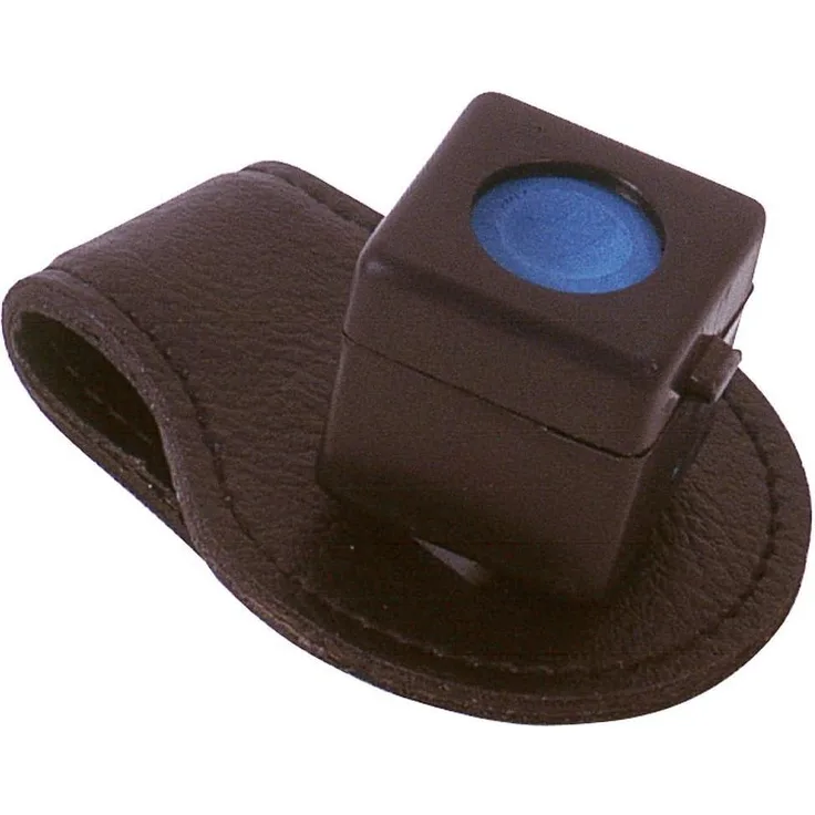 Kreidehalter Magnetclip Leder (ohne Inhalt)
