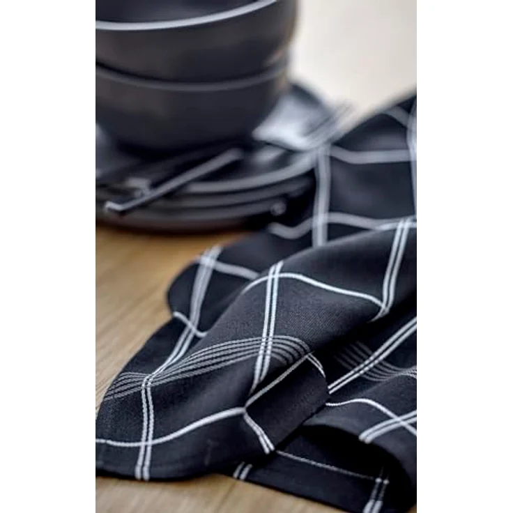 Södahl Towel Küchentuch 50x70 cm schwarz – Bild 4