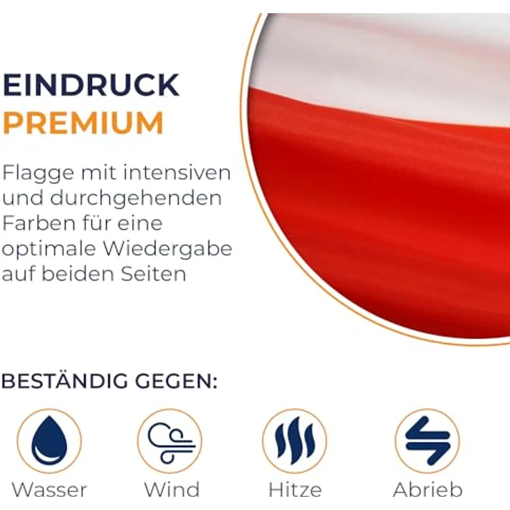 FLAGGE ITALIEN 150x90cm - ITALIENISCHE FAHNE 90 x 150 cm - flaggen AZ FLAG Top Qualität – Bild 3
