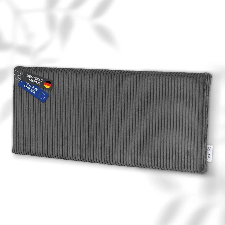 Lycce Kopfstütze Wandkissen Cord - Wandpolster Kopfteil Betten & Rückenkissen Sitzbank, (1 St) – Bild 1