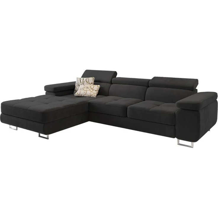 Masseno Ecksofa ELMA mit Schlaffunktion L-Form, Sofa mit Bettkasten – Bild 1