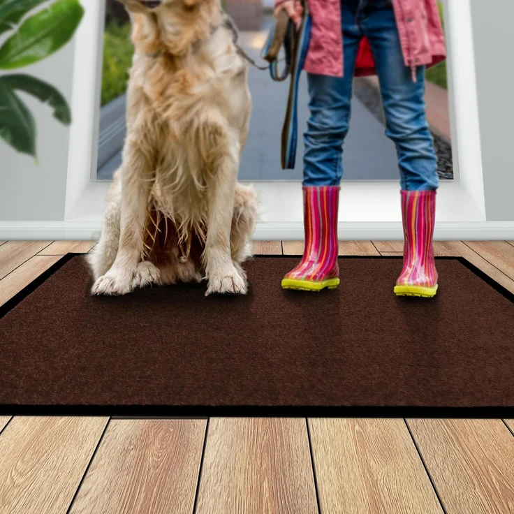 Furni24 Fußmatte - Braun, 80 x 120 cm – Bild 10