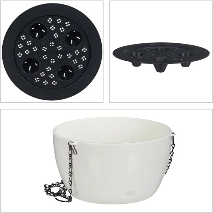 2 Blumenampeln mit Wasserspeicher - XL 10045323 – Bild 6
