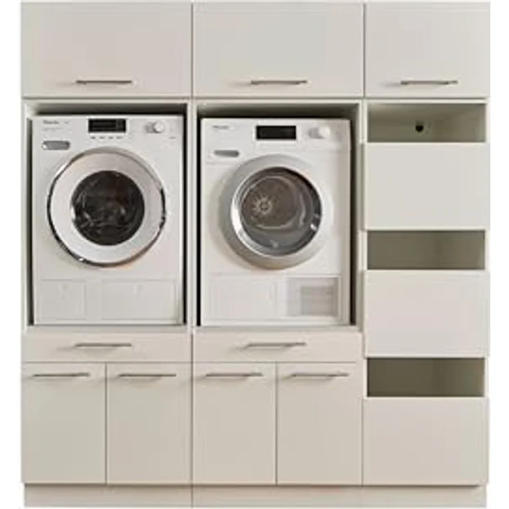 Laundreezy Mehrzweckschrank-Set LAUNDREEZY LDSK11, Breite 185 cm – Bild 2