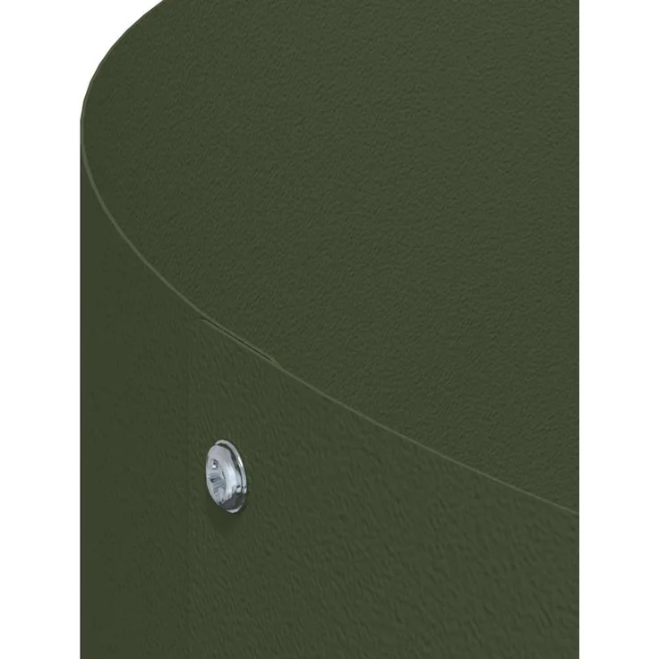 vidaXL Pflanzenring Olive Grün 120 x 120 x 20 cm Kaltgewalzter Stahl 873640 – Bild 7