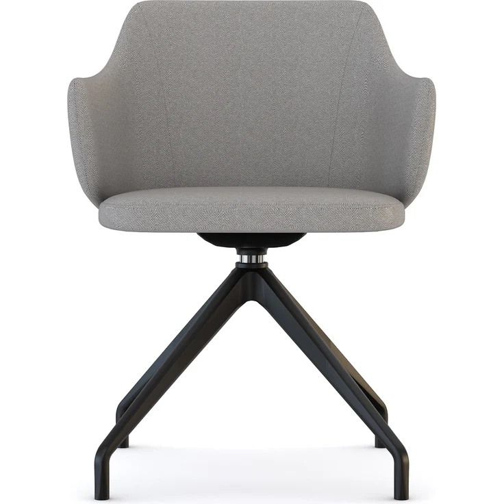 ASSMANN Schalenstuhl Consento Triest gepolstert Beige 56x58x79cm Textil – Bild 2