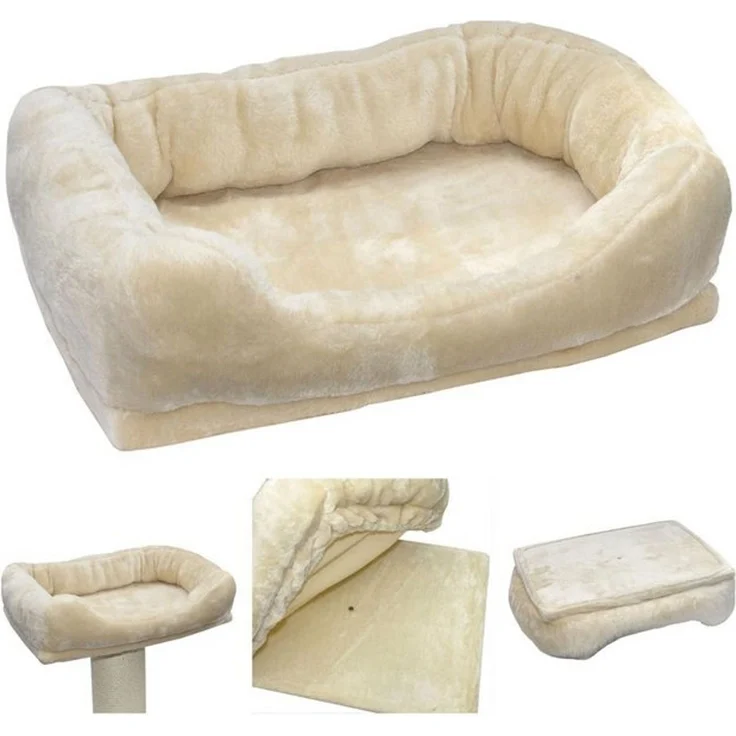 nanook Kratzbaum Liegemulde beige 53x40 cm – Bild 4